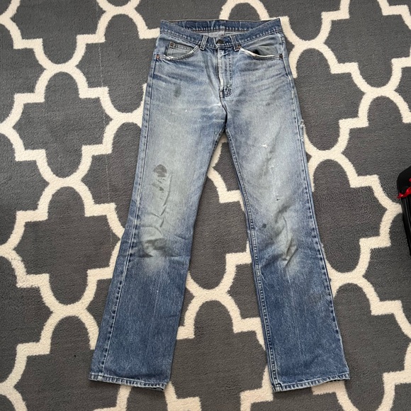 VINTAGE LEVI’s 517 naturally distressed jeans - Picture 10 of 15